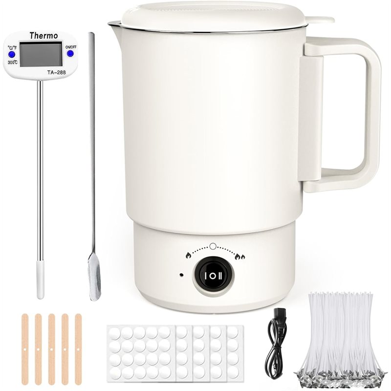 Candle Supplies Kit - A47U Electric Wax Melting Pot Kit