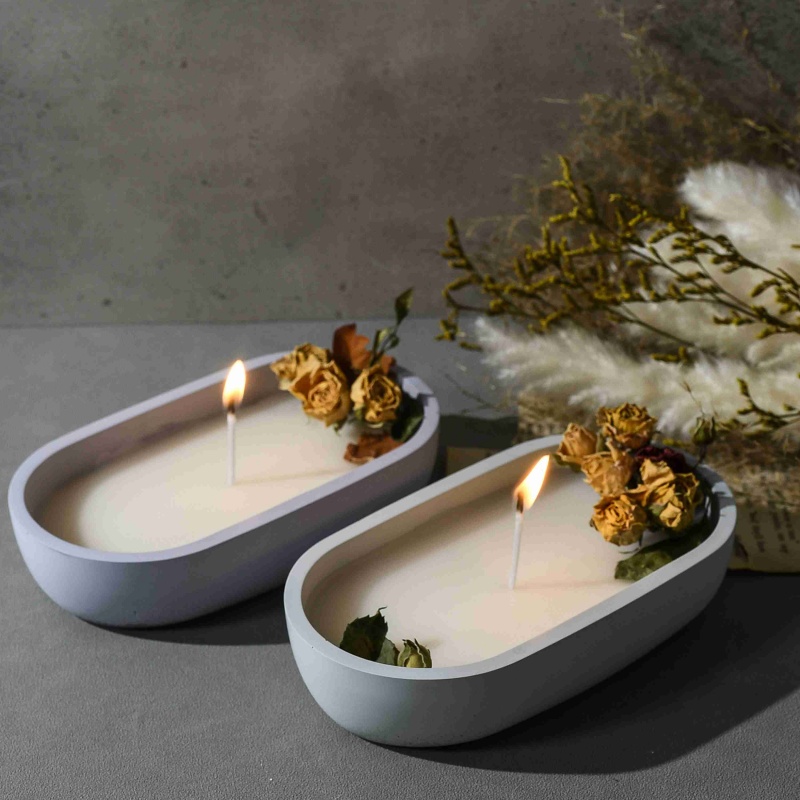 Candle Holder Supplies - DIY Size Boat Storage Bowl Silicone