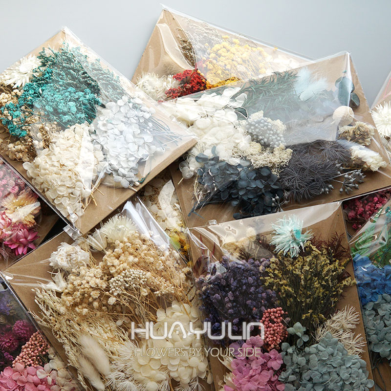 Candle Supplies Kit - 1 Pack Artificial Plants Dried Real