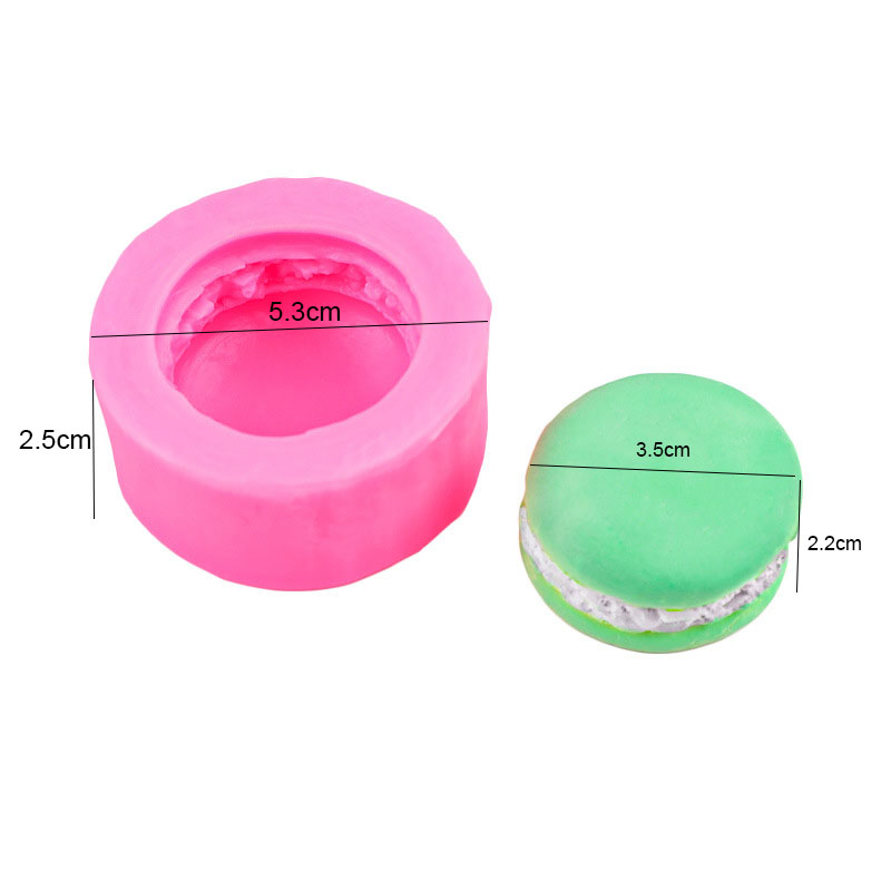 3D Macaron Fondant Silicone Mo - огляд і ціна Candle Supplies Eu