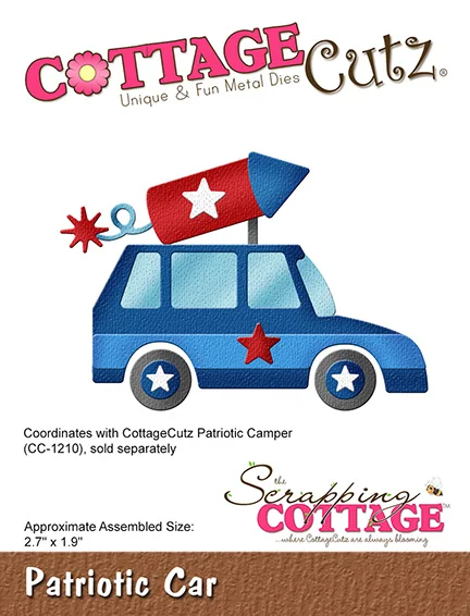 Patriotic Car Patriotic Camper - огляд і ціна Candle Sachet
