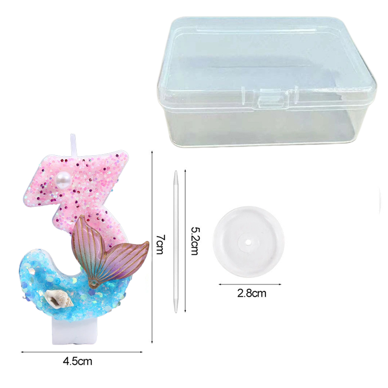 Gradient Blue Shell Pearl Crea - огляд і ціна Candle Supplies Usa