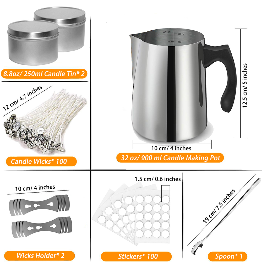 Candle Making Starter Kit Supp - огляд і ціна Candle Supplies Kit
