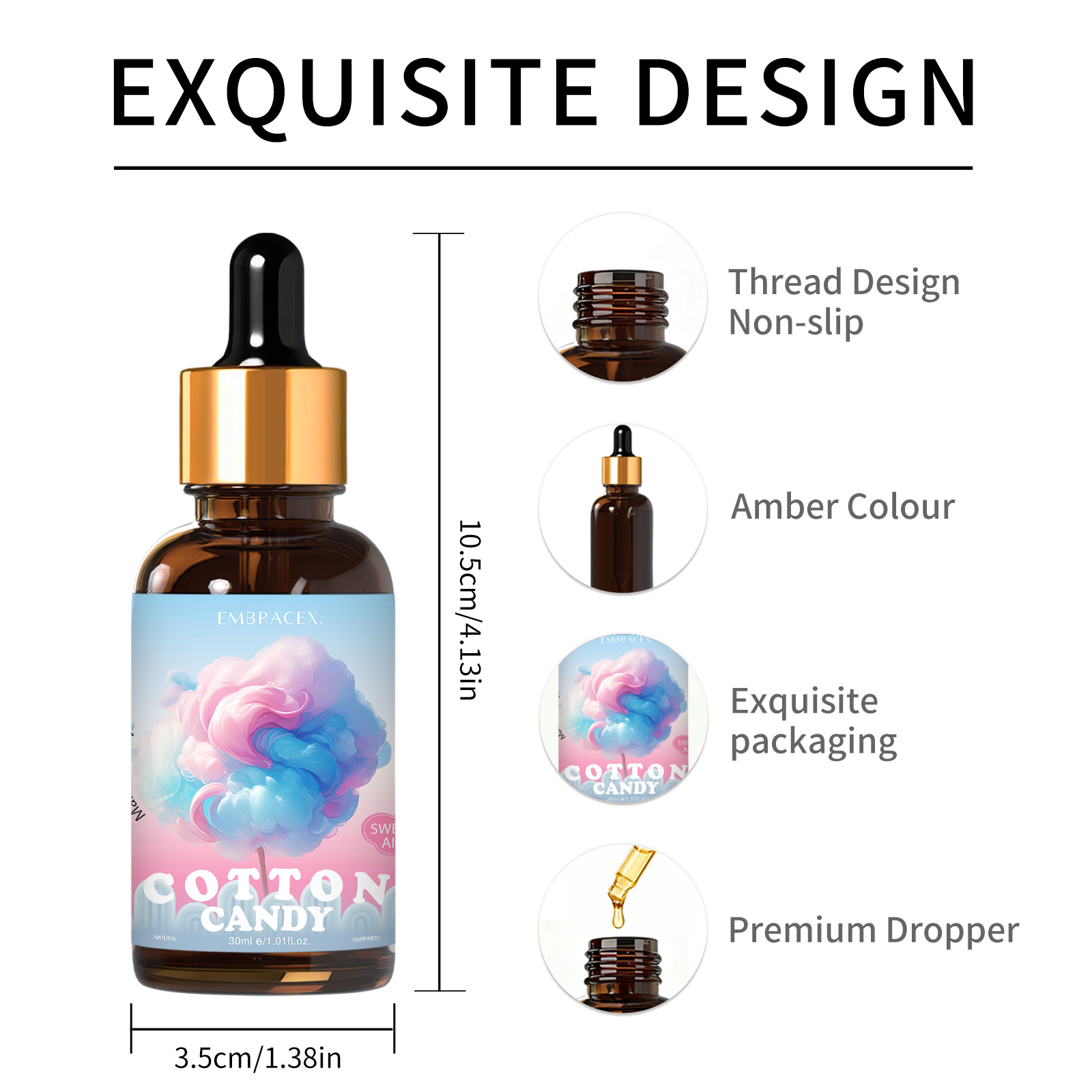 30ml Cotton Candy Essential Oi - огляд і ціна Candle Supplies Essential Oils