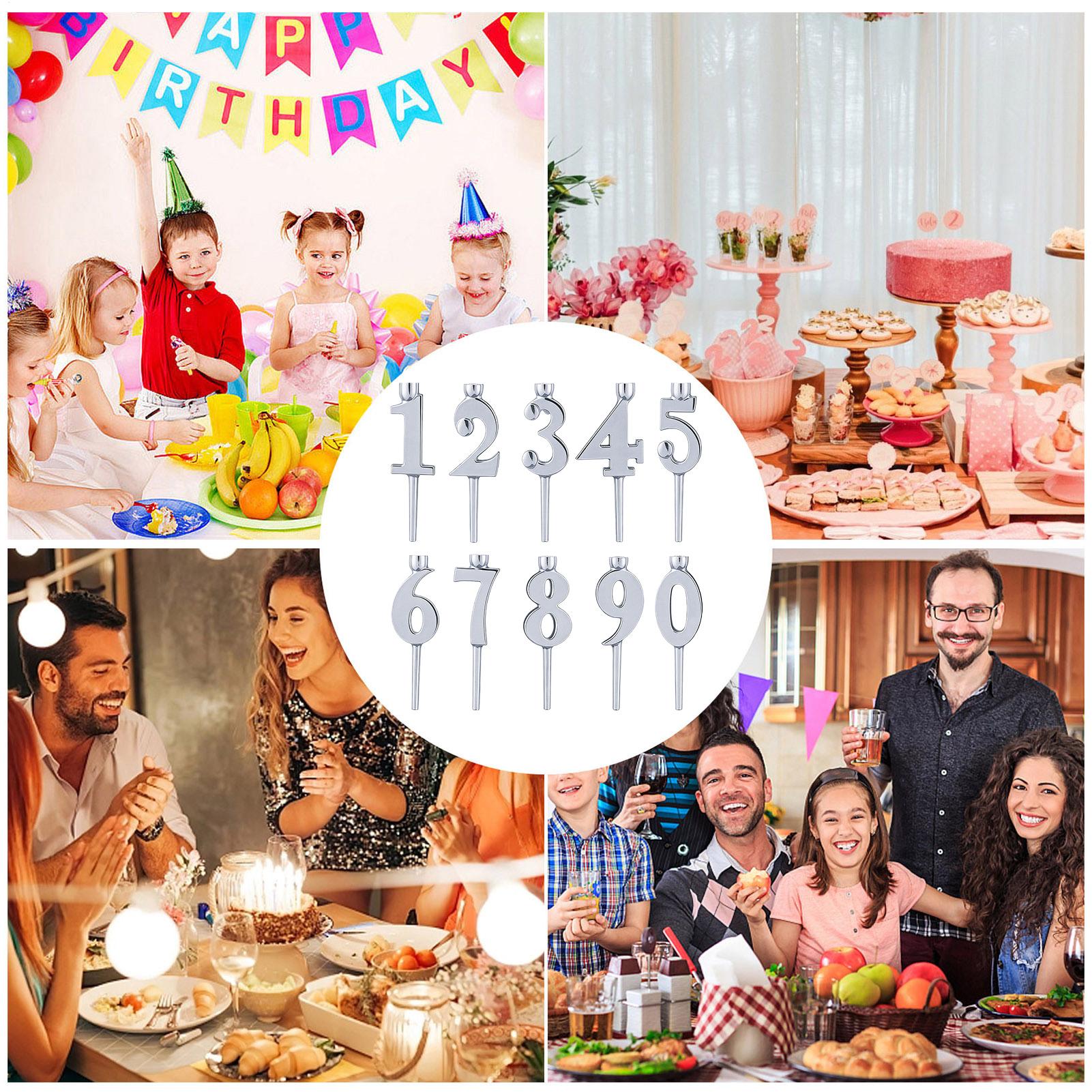Number Birthday Candle Holders - огляд і ціна Candle Holder Supplies