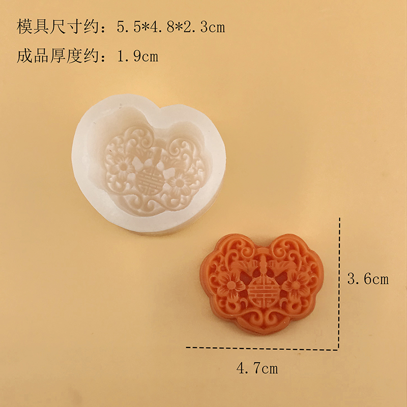 3D Ruyi Lock Silicone Mold DIY - огляд і ціна Candle Supplies Eu