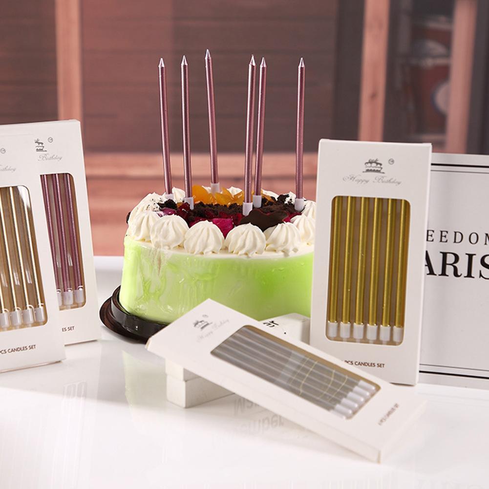 6/18pcs Metal Gold Silver Birt - огляд і ціна Candle Supplies Usa