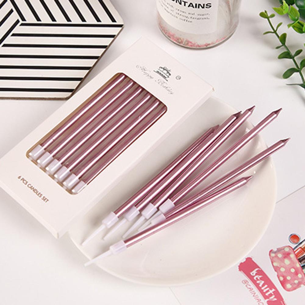6/18pcs Metal Gold Silver Birt - огляд і ціна Candle Supplies Usa
