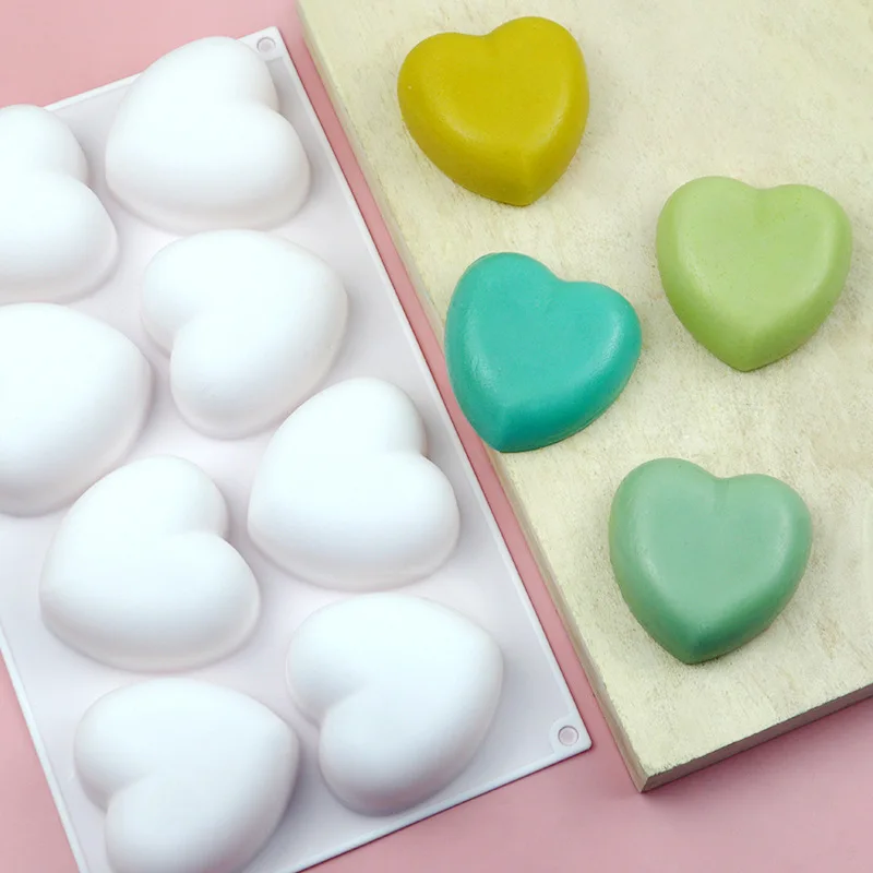 Love Heart Silicone Soap Mold  - огляд і ціна Candle Supplies Kit
