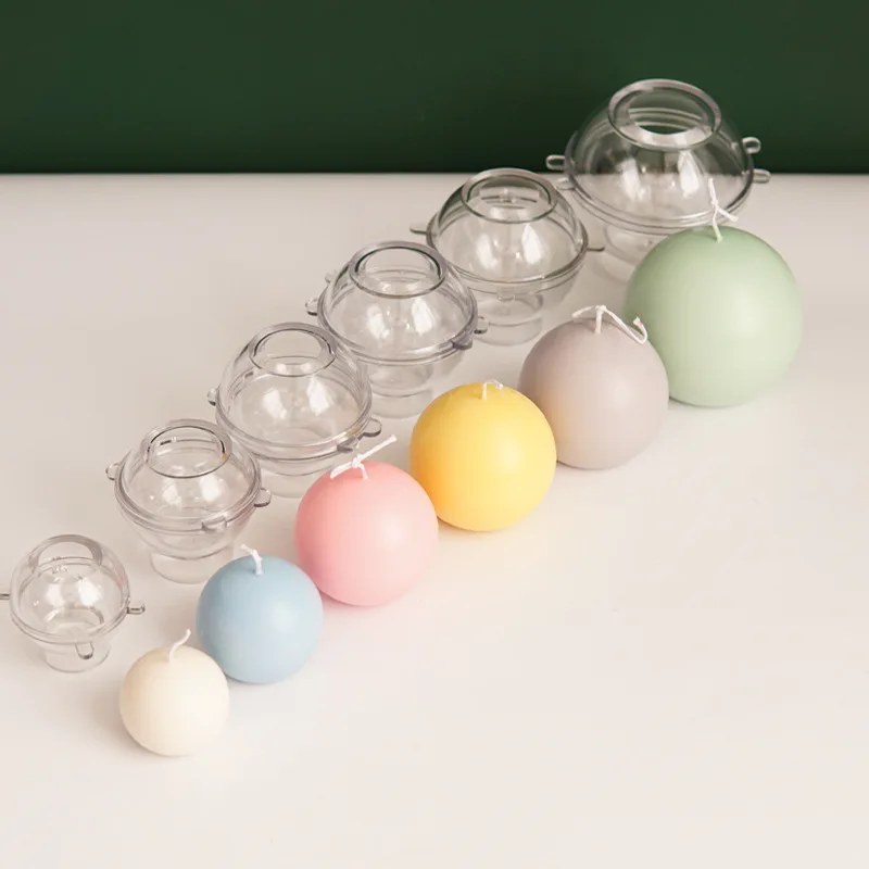 5-8cm Spherical Candle Plastic - огляд і ціна Candle Supplies Kit