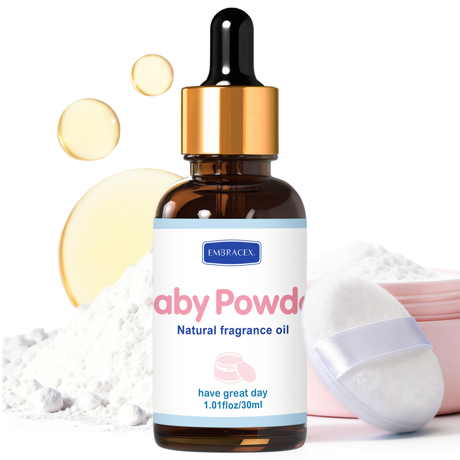 30ml Baby Powder Essential Oil - огляд і ціна Candle Supplies Essential Oils