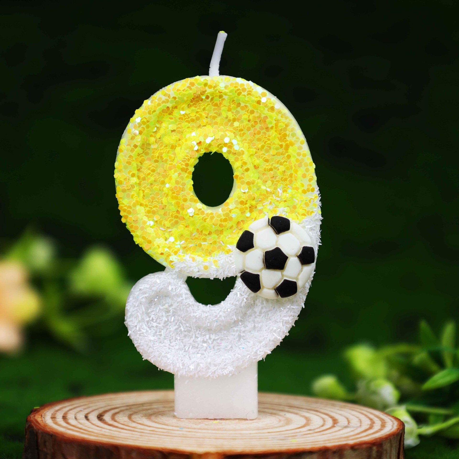 Yellow White Sequins Sports Fo - огляд і ціна Candle Supplies Usa