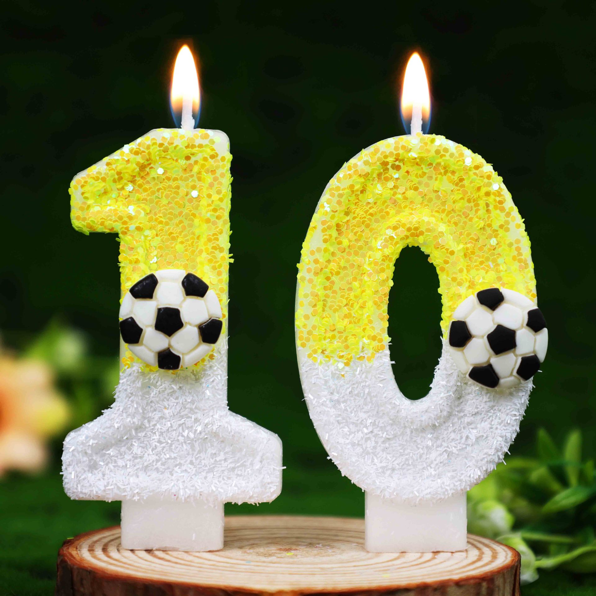 Yellow White Sequins Sports Fo - огляд і ціна Candle Supplies Usa