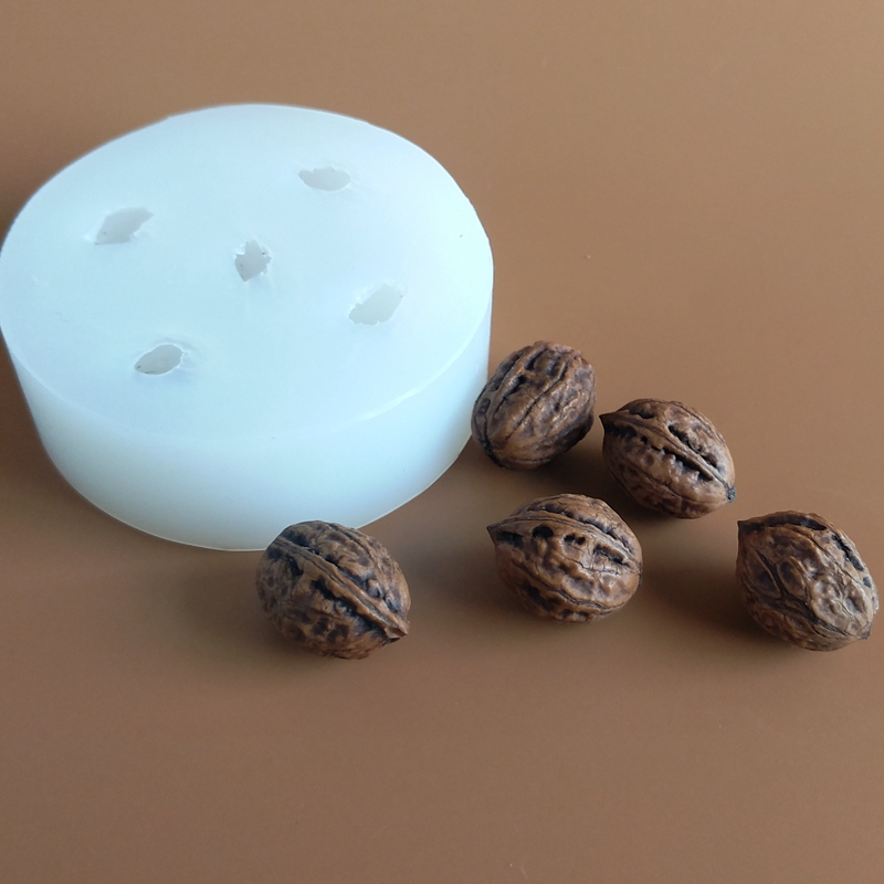 3d Small Walnut Silicone Molds - огляд і ціна Candle Supplies Eu
