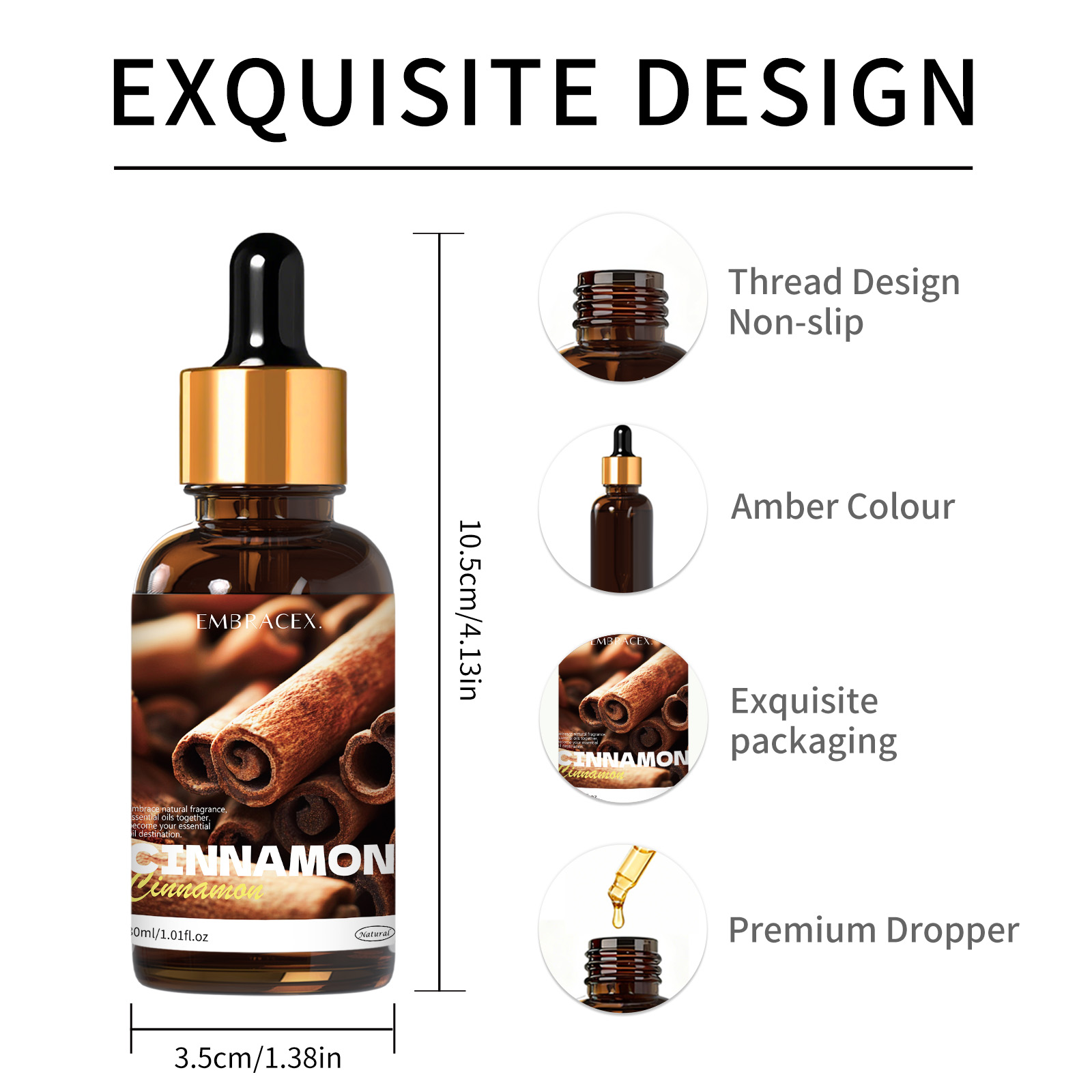 30ml Cinnamon Plant Essential  - огляд і ціна Candle Supplies Essential Oils