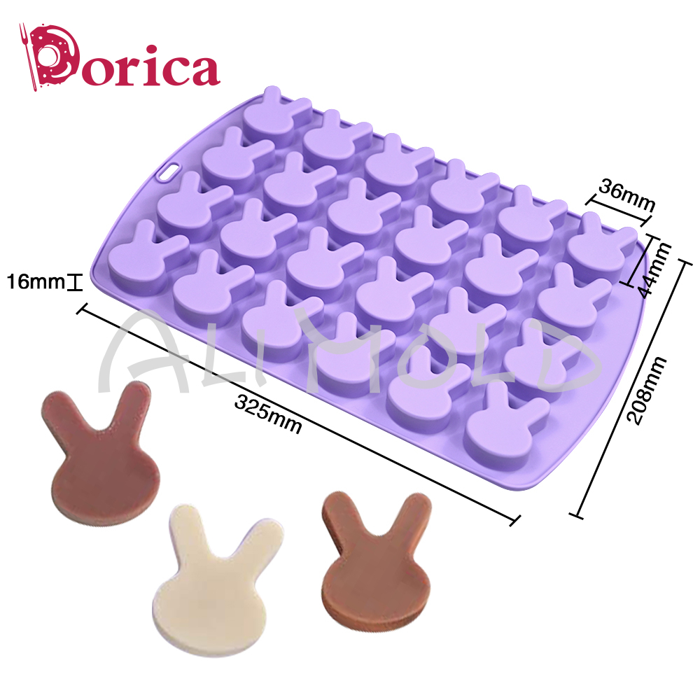 3D Easter Bunny Silicone Mold  - огляд і ціна Candle Supplies Eu
