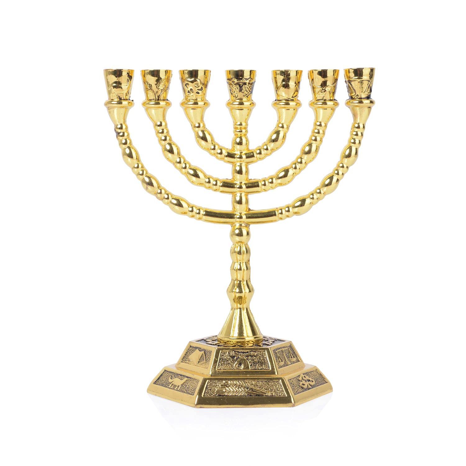 7 Branch Menorah Jewish Home D - огляд і ціна Candle Holder Supplies