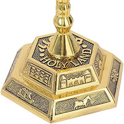 7 Branch Menorah Jewish Home D - огляд і ціна Candle Holder Supplies