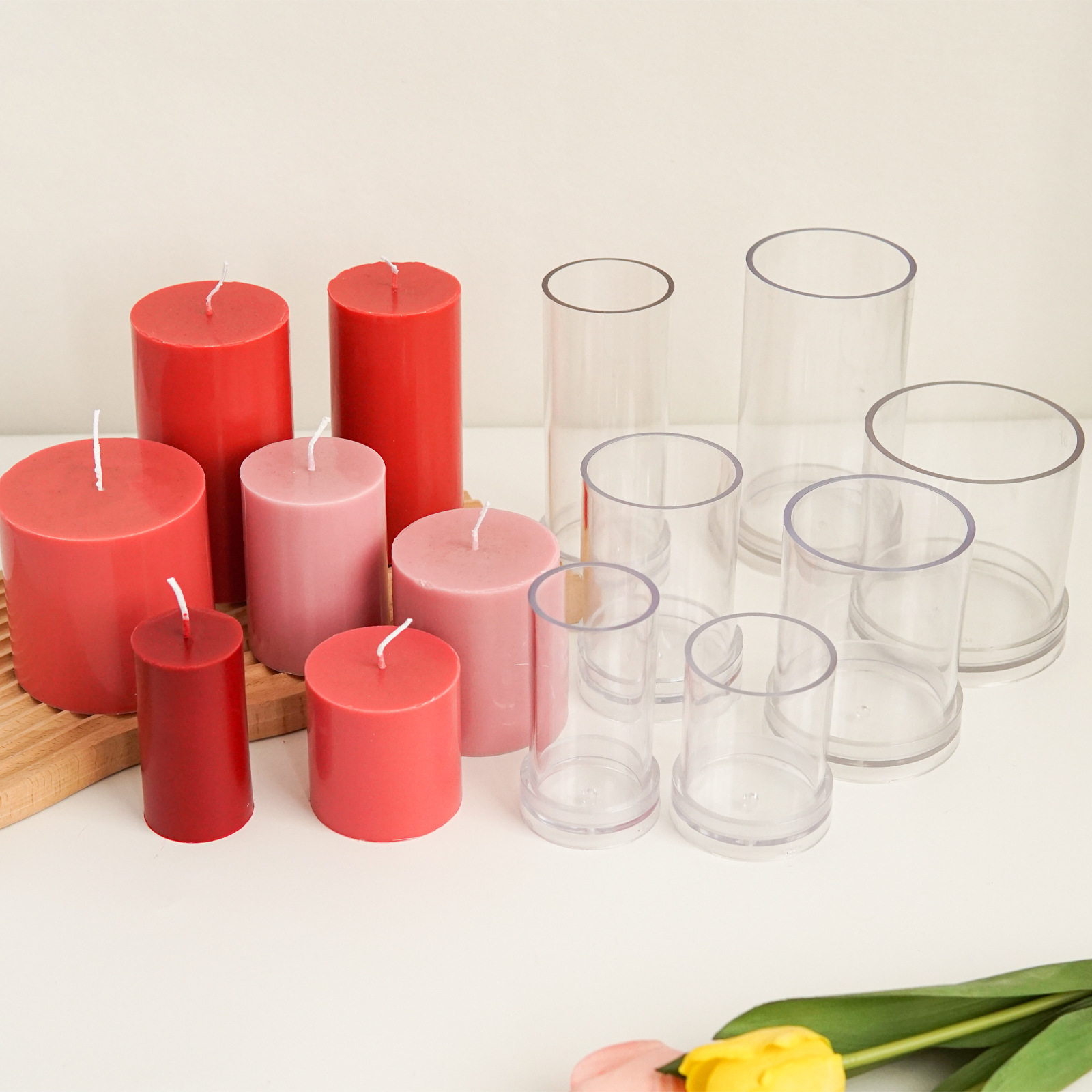 Various 3D Cylindrical Candle  - огляд і ціна Candle Supplies Kit