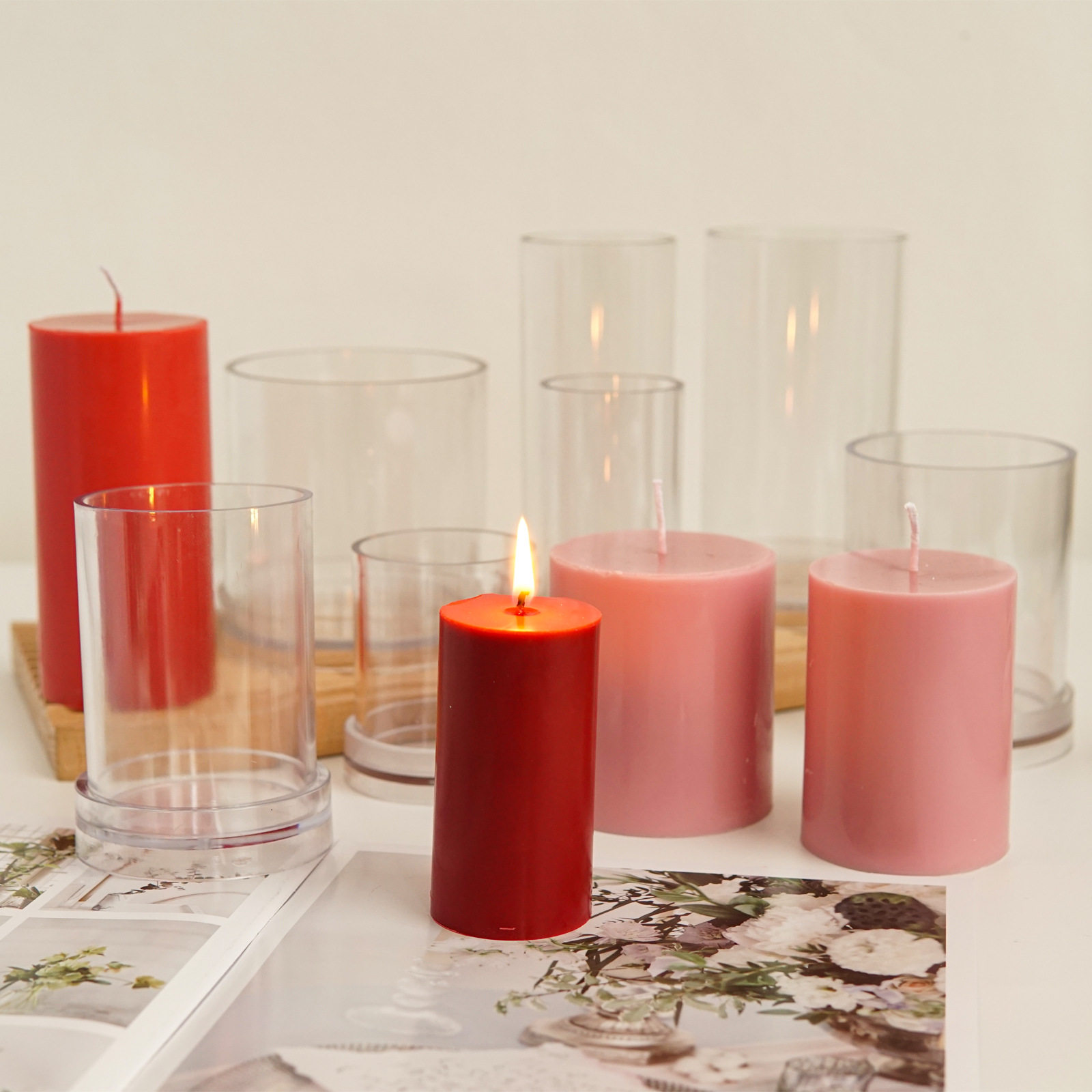 Various 3D Cylindrical Candle  - огляд і ціна Candle Supplies Kit
