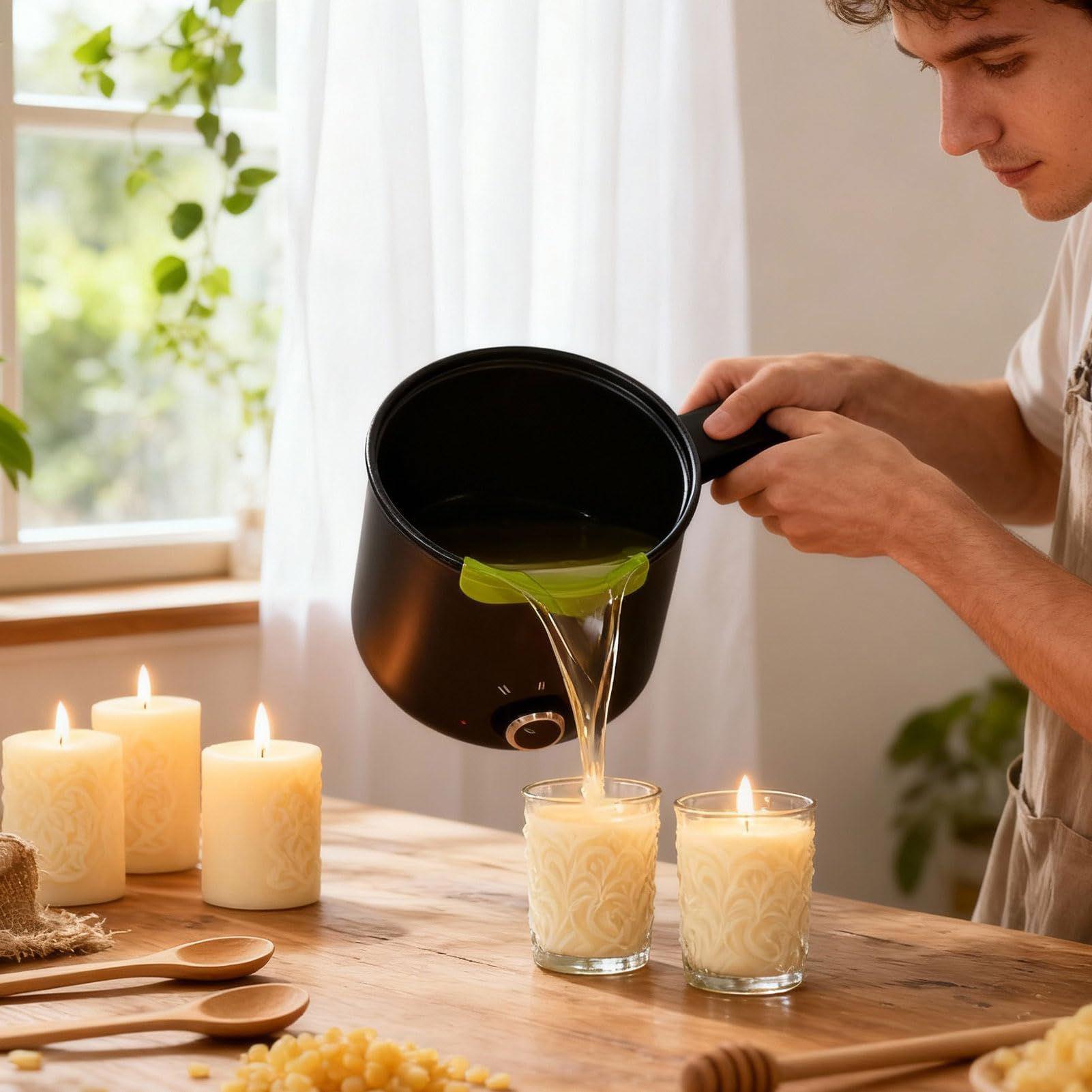 Candle Wax Melting Pot 1.5L La - огляд і ціна Candle Supplies Kit
