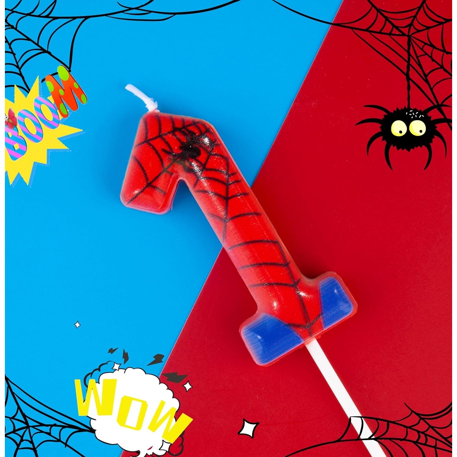 Spider Party 0-9 Birthday Cand - огляд і ціна Candle Supplies Usa