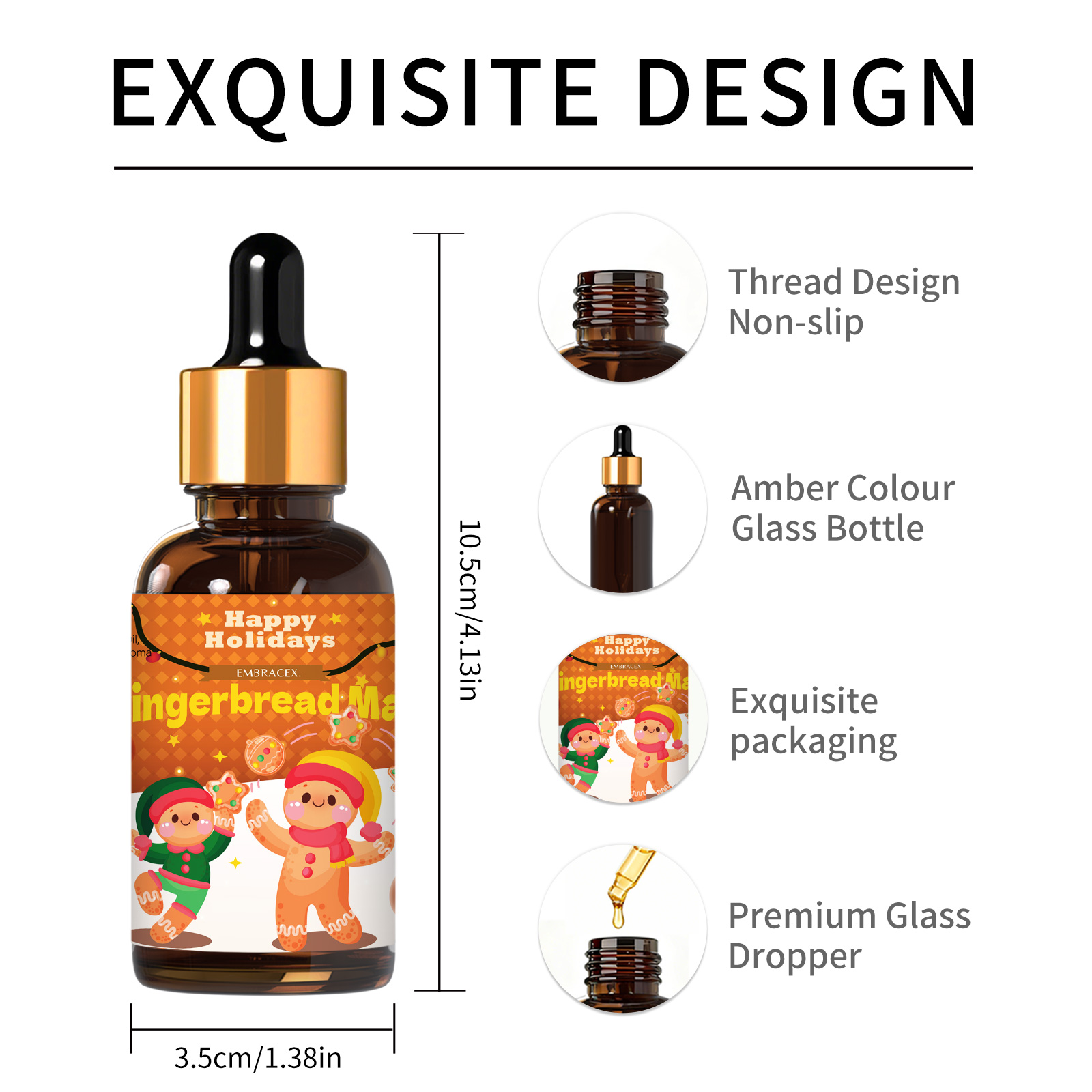 30ml Gingerbread Man  Essentia - огляд і ціна Candle Supplies Essential Oils