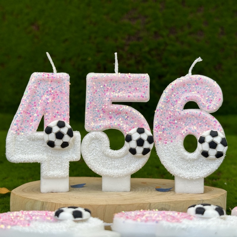 Pink White Sequins Sports Foot - огляд і ціна Candle Supplies Usa