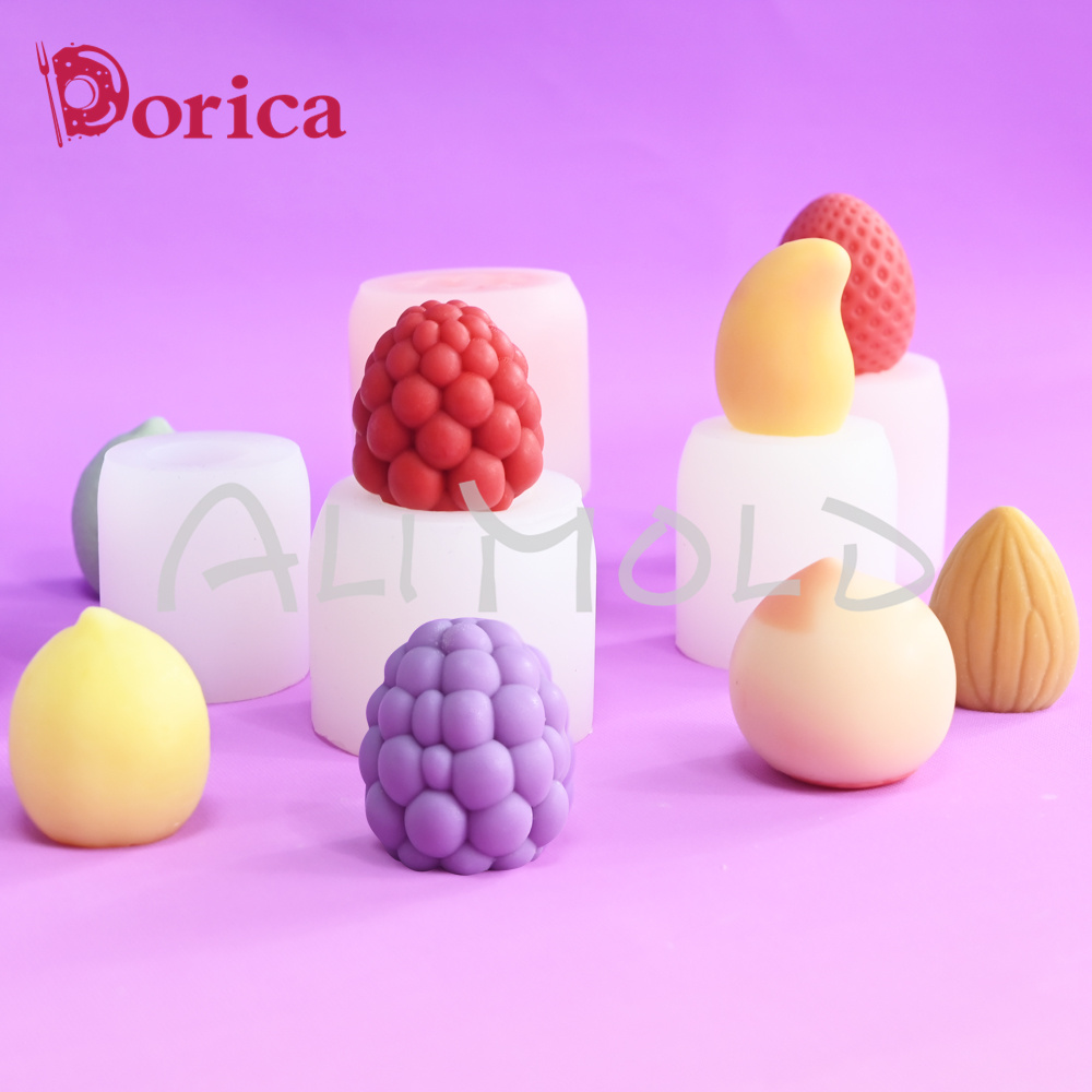 3D Fruit Silicone Mold Raspber - огляд і ціна Candle Supplies Eu