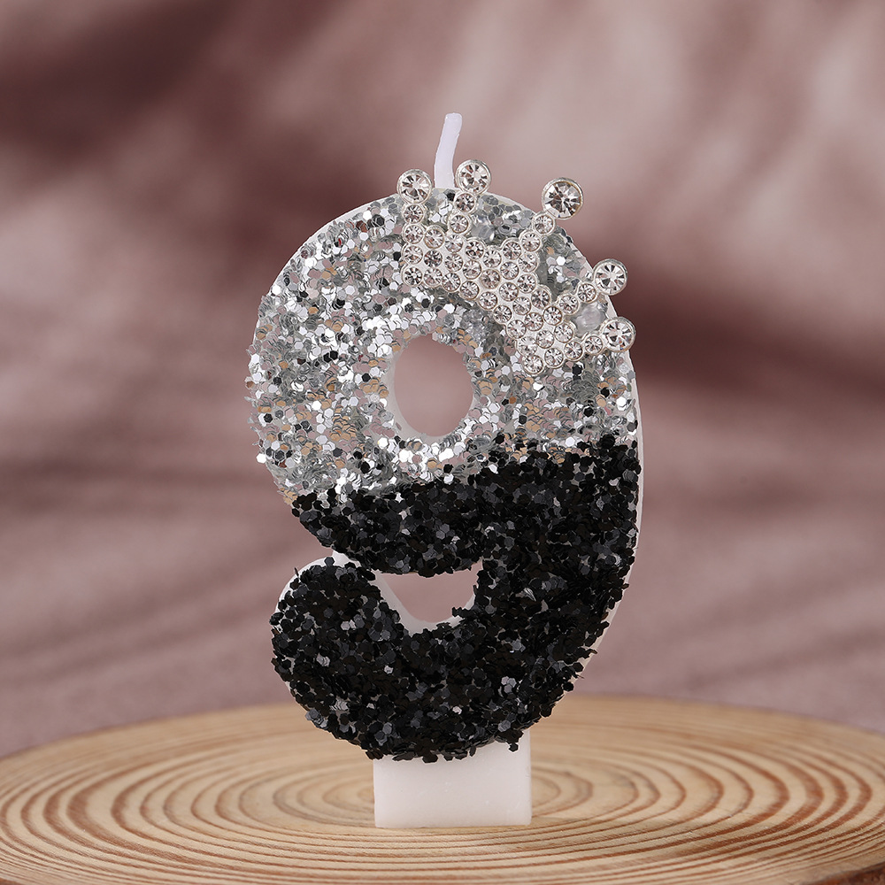 Black Silver Gradient Crown Ha - огляд і ціна Candle Supplies Usa